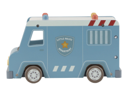 Policejní dodávka dřevěná