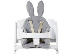Sedací podložka do dětské židličky Rabbit Jersey Grey