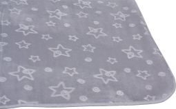 Scarlett dětský kobereček Hvězda - 118 x 144 cm - šedý