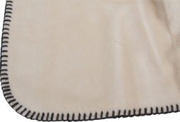 Španělská deka 11047 - béžová/šedá, 110 x 140 cm