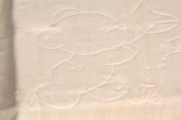Španělská deka 6654 - béžová, 80 x 110 cm
