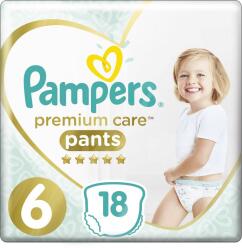 Kalhotky plenkové Premium Care Pants 6 EXTRA LARGE 16kg+ 18ks Pampers