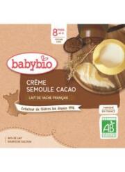 BABYBIO Kapsička krém kakao krupička 4 x 85 g