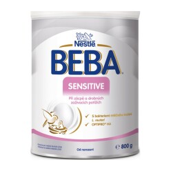 BEBA SENSITIVE, mléčná kojenecká výživa 800 g