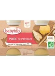 BABYBIO Příkrm hruška Williams (2x 130 g)