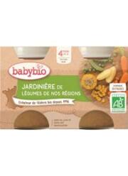 BABYBIO Příkrm zeleninová směs (2x 130 g)