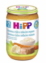 HIPP BIO zelenina s rýží a telecím masem (220 g) - maso-zeleninový příkrm