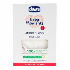 CHICCO Škrob dětský rýžový do koupele Sensitive 250 g