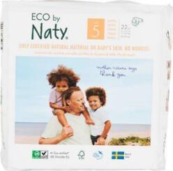 ECO BY NATY 5 Junior, 22 ks (11-25 kg) - jednorázové pleny