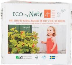 ECO BY NATY 4+ Maxi+, 24 ks (9-20 kg) - jednorázové pleny