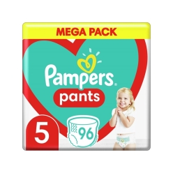 PAMPERS Pants 5 (11-18 kg) 96 ks Mega box - plenkové kalhotky