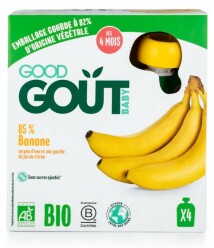 4x GOOD GOUT BIO Banán 85 g