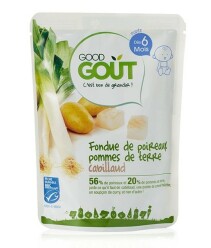 GOOD GOUT BIO Pórek s brambůrkem a treskou 190 g