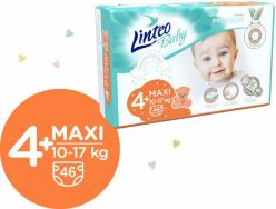LINTEO BABY Plenky Baby Prémium MAXI+ (10-17 kg) 184 ks