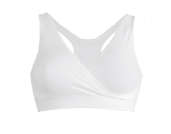 MEDELA Noční kojicí podprsenka bílá L