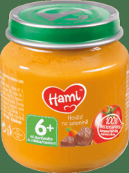 HAMI Mrkev, brambor a hovězí (125 g) - maso-zeleninový příkrm