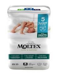 MOLTEX Pure&Nature Kalhotky plenkové jednorázové 5 Junior (9-14 kg) 20 ks