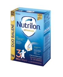 NUTRILON 3 Advanced batolecí mléko 1 kg, 12+