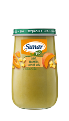 SUNAR Bio příkrm dýně, brambory, olivový olej 190 g