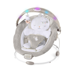 INGENUITY Lehátko vibrující s melodií a světlem Twinkle Tails™ 0m+, do 9 kg