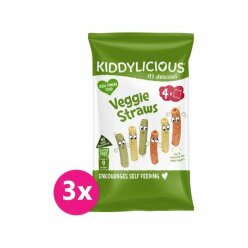 3x KIDDYLICIOUS Tyčinky zeleninové multipack