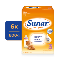 6x SUNAR Complex 3, 600 g