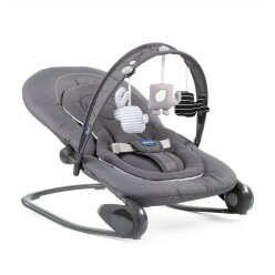 CHICCO Houpátko Hoopla - Moon Grey 0m+, do 18 kg