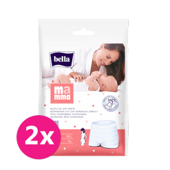 2x BELLA MAMMA Síťované kalhotky M/L (2 ks)