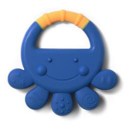 Kousátko silikonové chobotnice Vicky 6m+ modrá