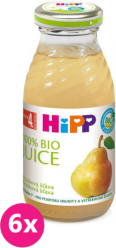 6x HiPP BIO Hrušková šťáva (200 ml)