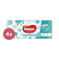 2x HUGGIES® Single All Over Clean Ubrousky vlhčené 56 ks