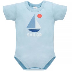 PINOKIO Body Sailor kluk modrá vel. 80