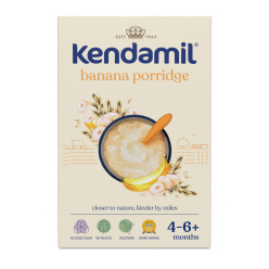 KENDAMIL Kaše mléčná s banánem (150 g), 4m+