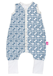 MOTHERHOOD Vak spací mušelinový s kalhotami Blue Classics 12-18m 0,5 tog