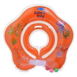 BABY RING Kruh na koupání 0-24 m oranžový