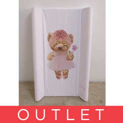 CEBA Podložka přebalovací 2-hranná s pevnou deskou (50x80) Comfort Fluffy Puffy Poly