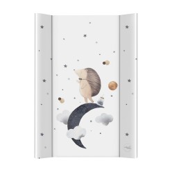 CEBA BABY Podložka přebalovací 2-hranná měkká (50x70) Basic Hedgehog the Dreamer