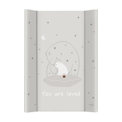 CEBA BABY Podložka přebalovací 2-hranná s pevnou deskou (50x70) Basic Polar Bears