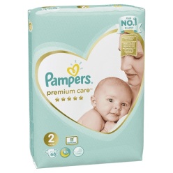 Pleny Premium Care 2 MINI 3-6kg 68 ks Pampers