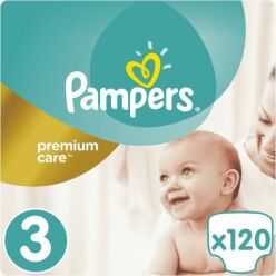 Pleny Premium Care 3 MIDI 6-10 kg 120 ks Pampers