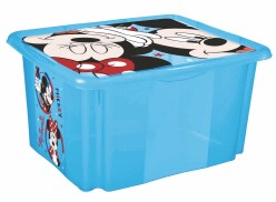 Úložný box s víkem "Mickey", Modrá