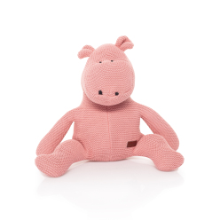 Pletená hračka Hroch, Pink