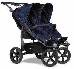 Sportovní kočárek TFK Duo stroller - air chamber wheel navy