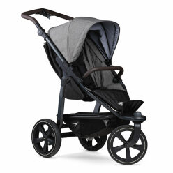 TFK mono2 stroller - air chamber wheel prem. grey