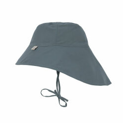 Sun Protection Long Neck Hat blue 19-36 mon.