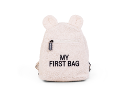 Dětský batoh My First Bag Teddy Off White