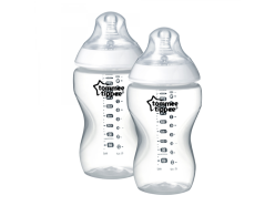 Kojenecká láhev C2N, 2ks 340ml, 3+m