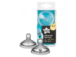 Náhradní savička Advanced Anti-Colic Vari Flow 2ks 0m+