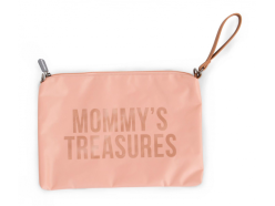 Pouzdro na zip s poutkem Pink Copper