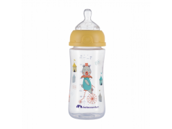 Kojenecká láhev Emotion 270ml 0-12m Yellow